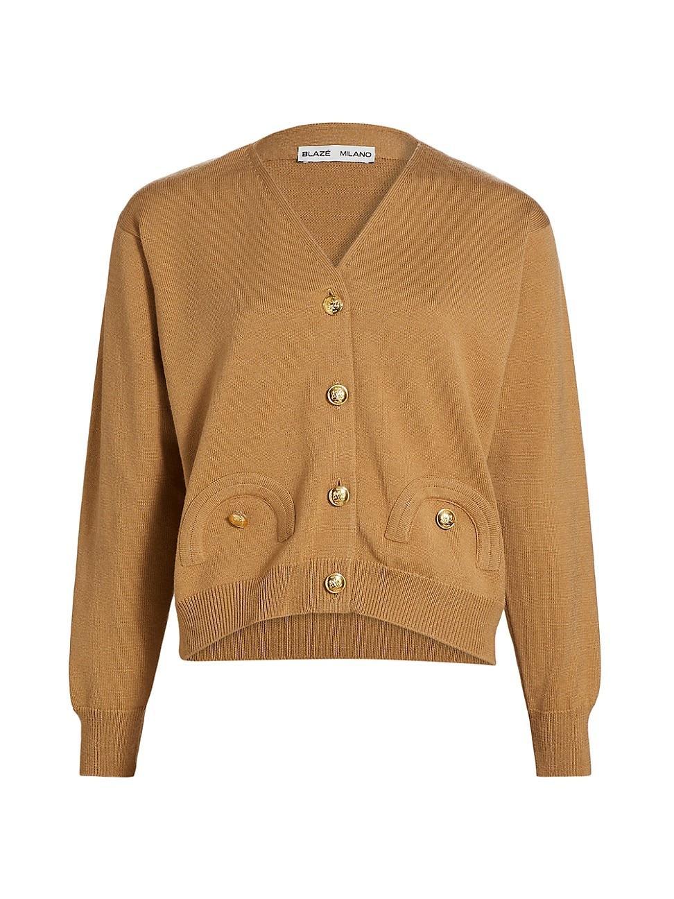 Womens Sebright Wool-Blend Cardigan product image