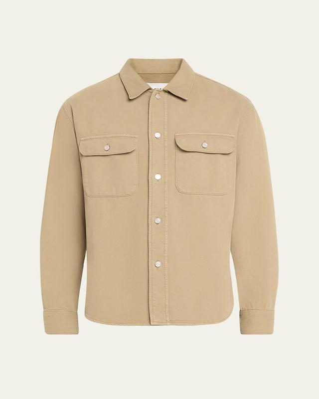 Mens Cotton Terry Overshirt Product Image