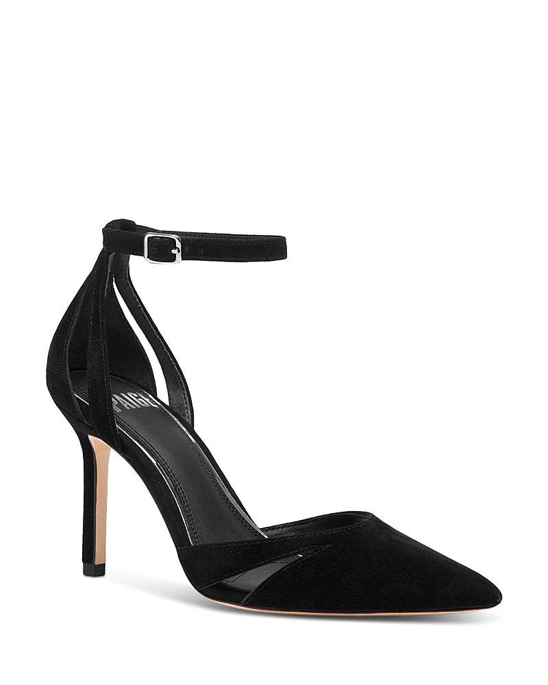 PAIGE Simona Ankle Strap Pointed Toe Pump Product Image