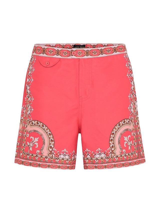 Mens Abstract Swim Shorts Product Image