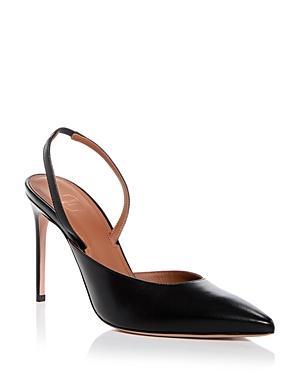 Napa Leather Slingback Pumps Product Image