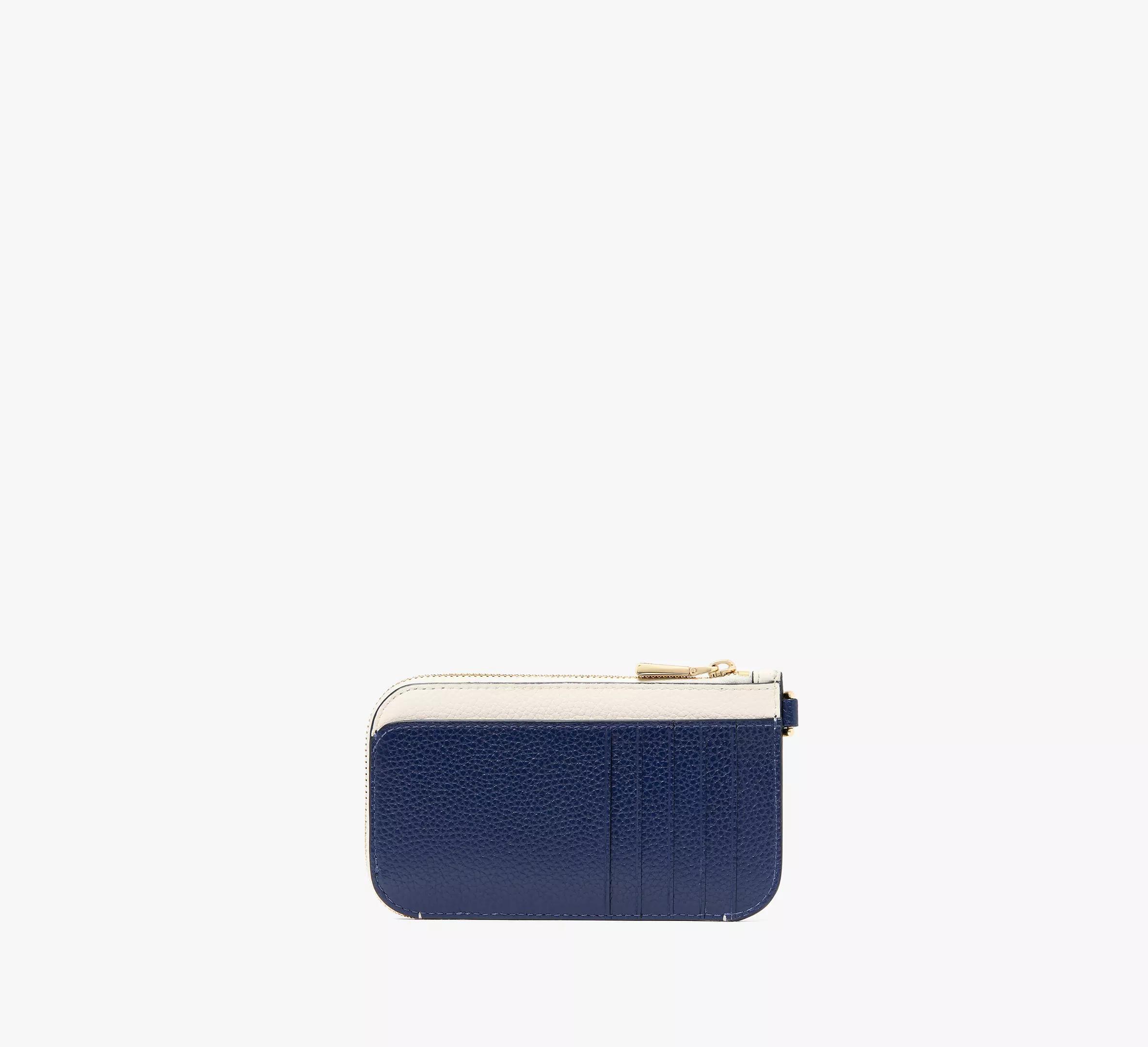 Ava Colorblocked Coin Card Case Wristlet Product Image