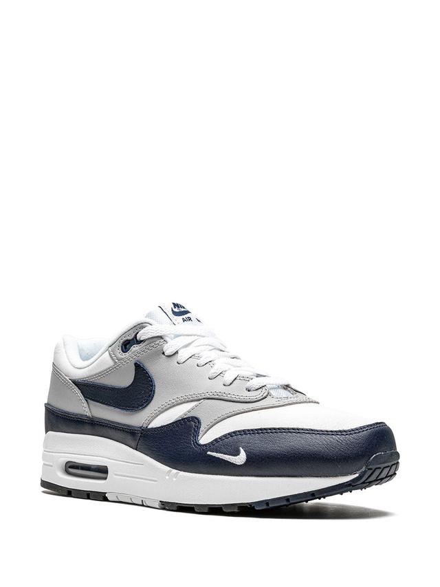 Air Max 1 Lv8 "obsidian" Sneakers In White,wolf Grey,black,obsidian Product Image