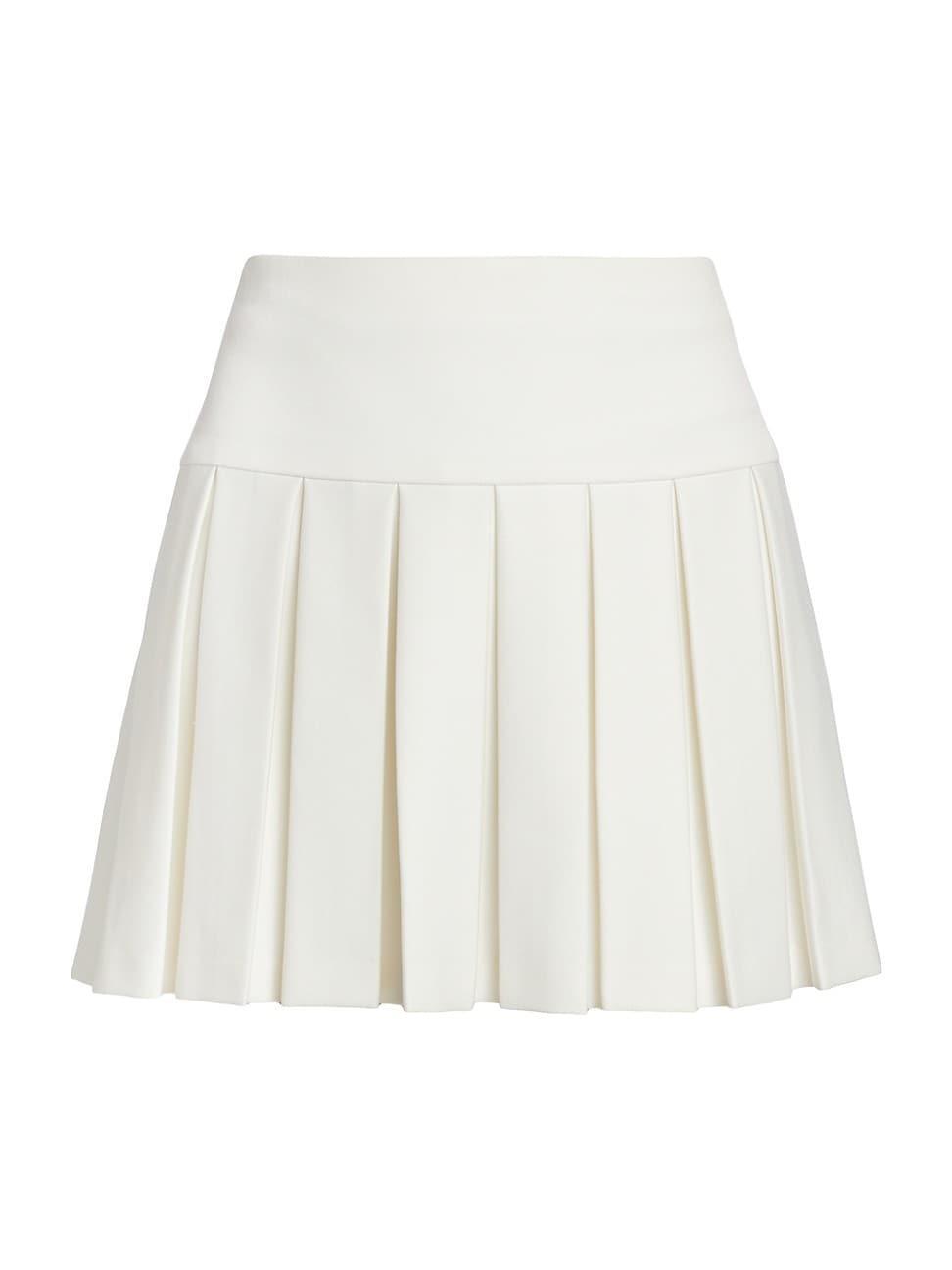 Womens Emilie Pleated Miniskirt Product Image