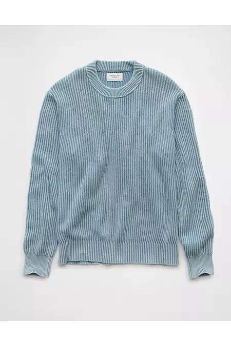 AE Shaker Stitch Crew Neck Sweater Mens Product Image