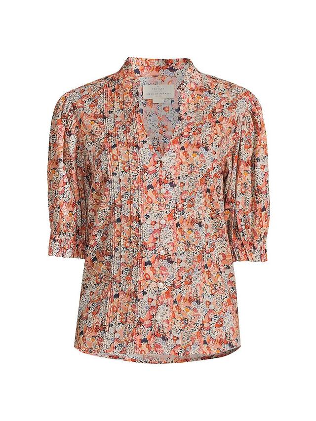 Womens Eliza Floral Blouse Product Image