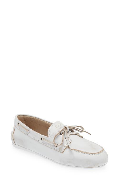 Miu Miu Boat Shoe Product Image