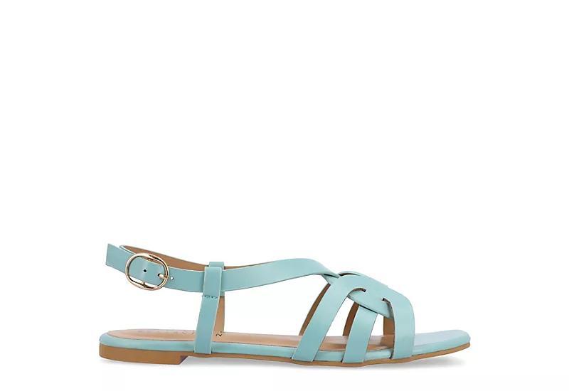 Journee Collection Alorra Womens Strappy Sandals Lt Beige Product Image