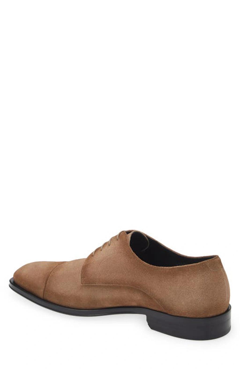 Derrek Cap Toe Derby In Brown Product Image