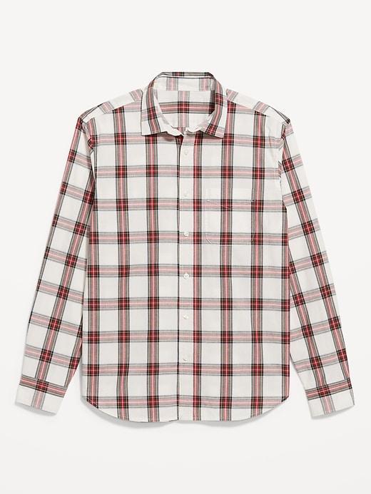 Classic Fit Everyday Poplin Shirt Product Image