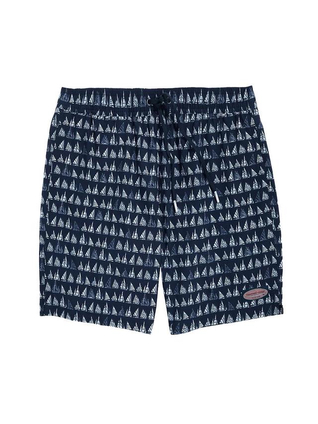 Mens Chappy Abstract Swim Trunks Product Image