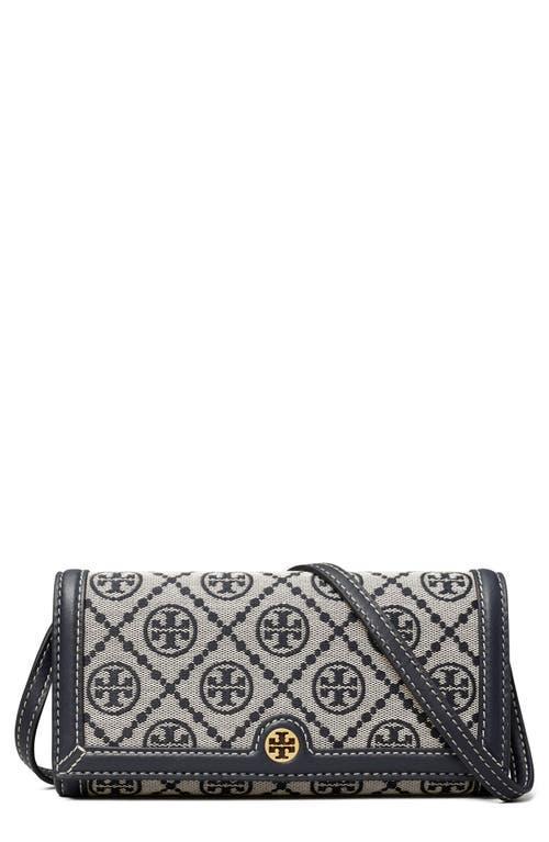 Tory Burch T Monogram Jacquard Wallet Crossbody Product Image