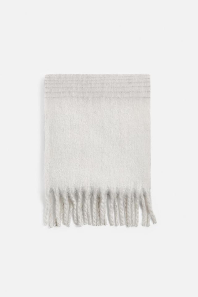 BRUSHED TEXTURED SCARF Product Image