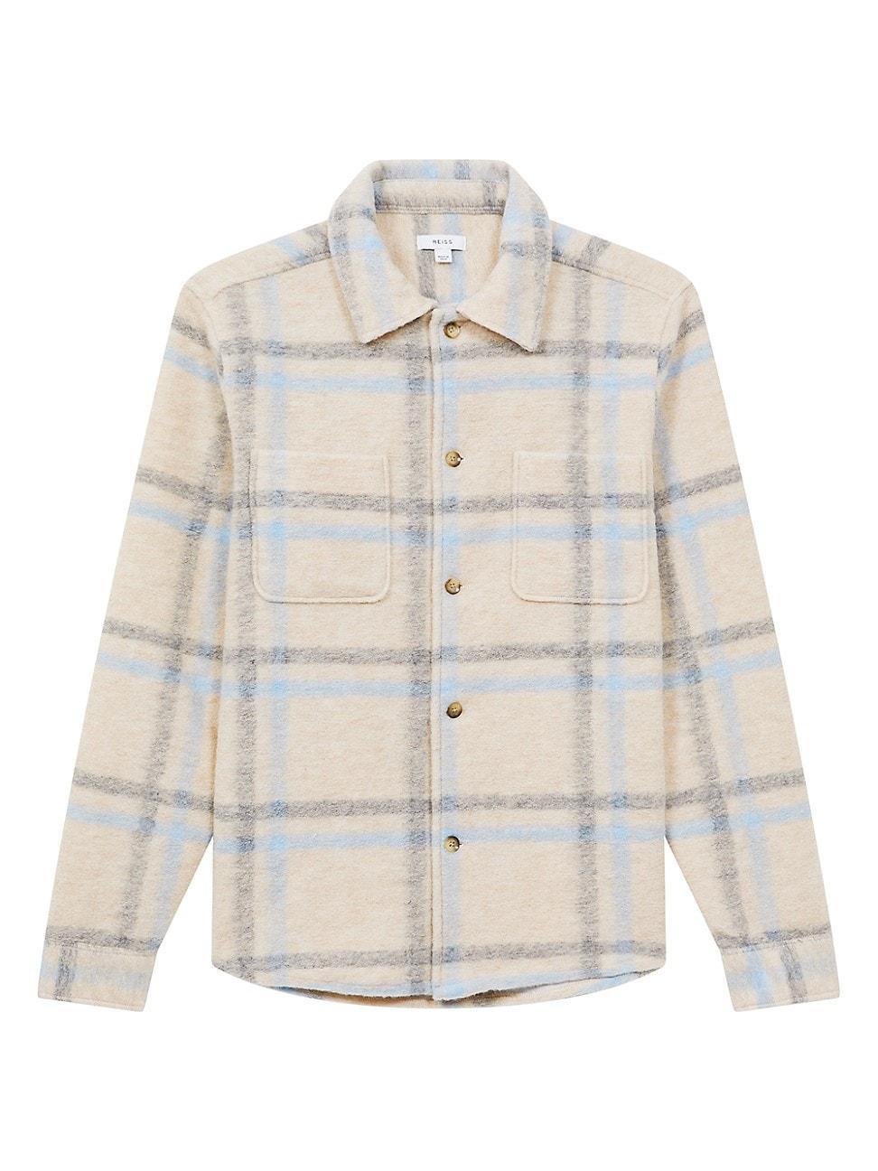 Reiss Joe Brushed Regular Fit Button Down Shirt Product Image