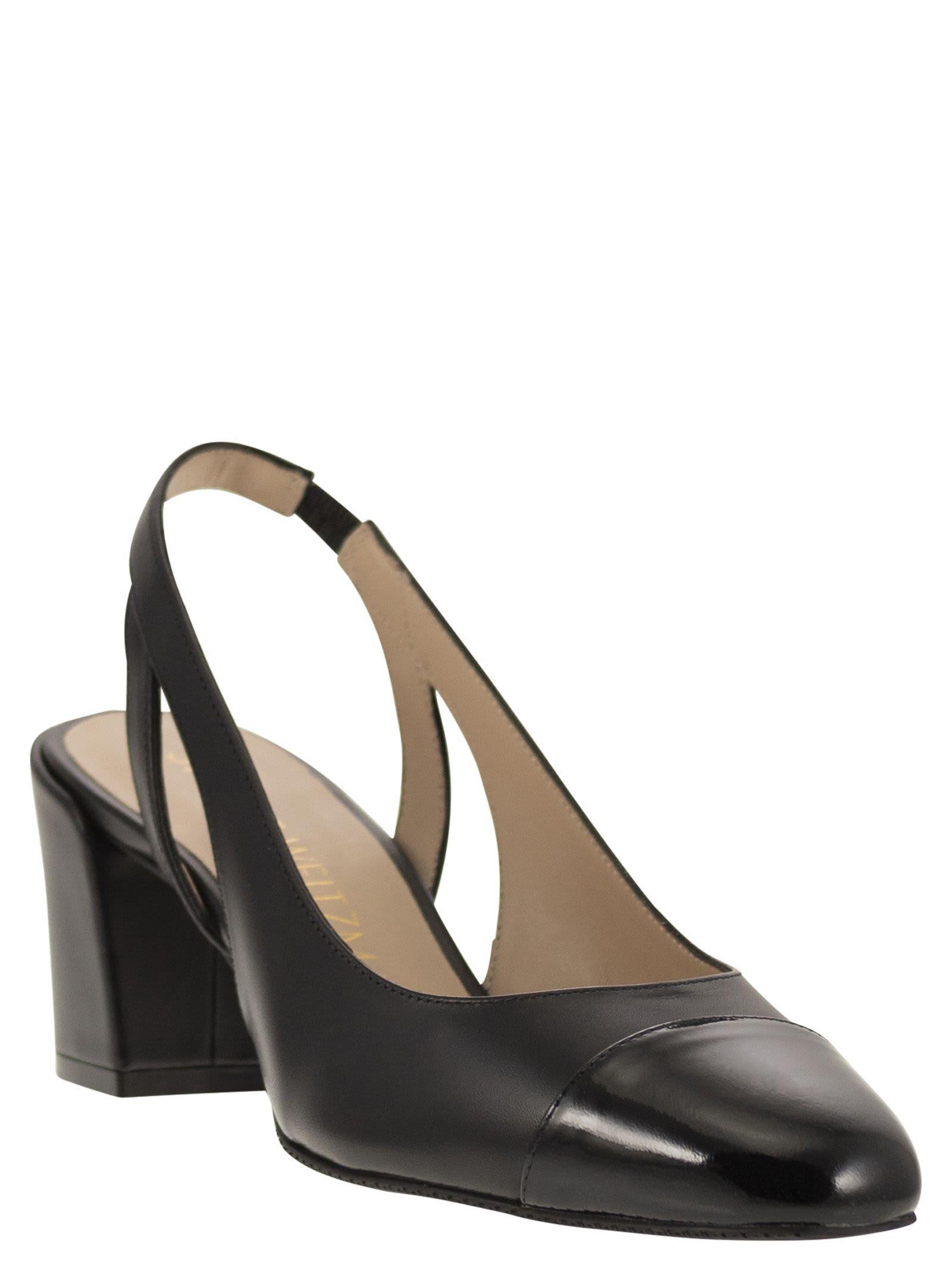 Sleek 50 Slingbacks In Black Product Image