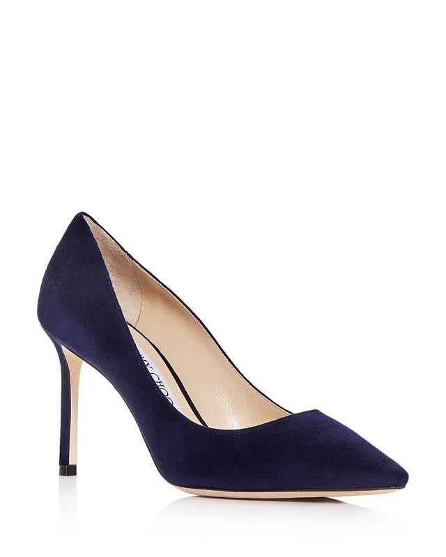 Jimmy Choo Womens Romy 85 Pointed-Toe Pumps Product Image