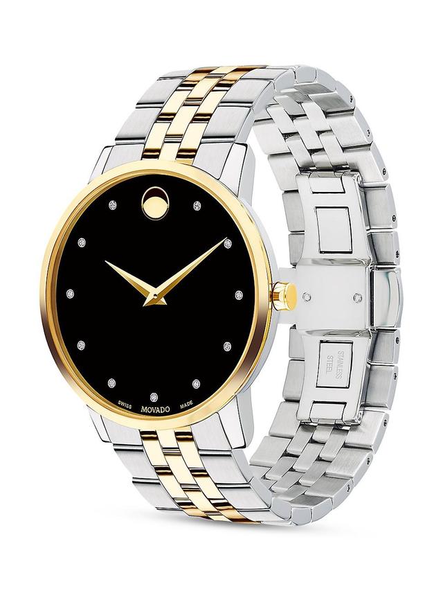 Movado Museum Classic Two Tone Watch, 40mm Product Image