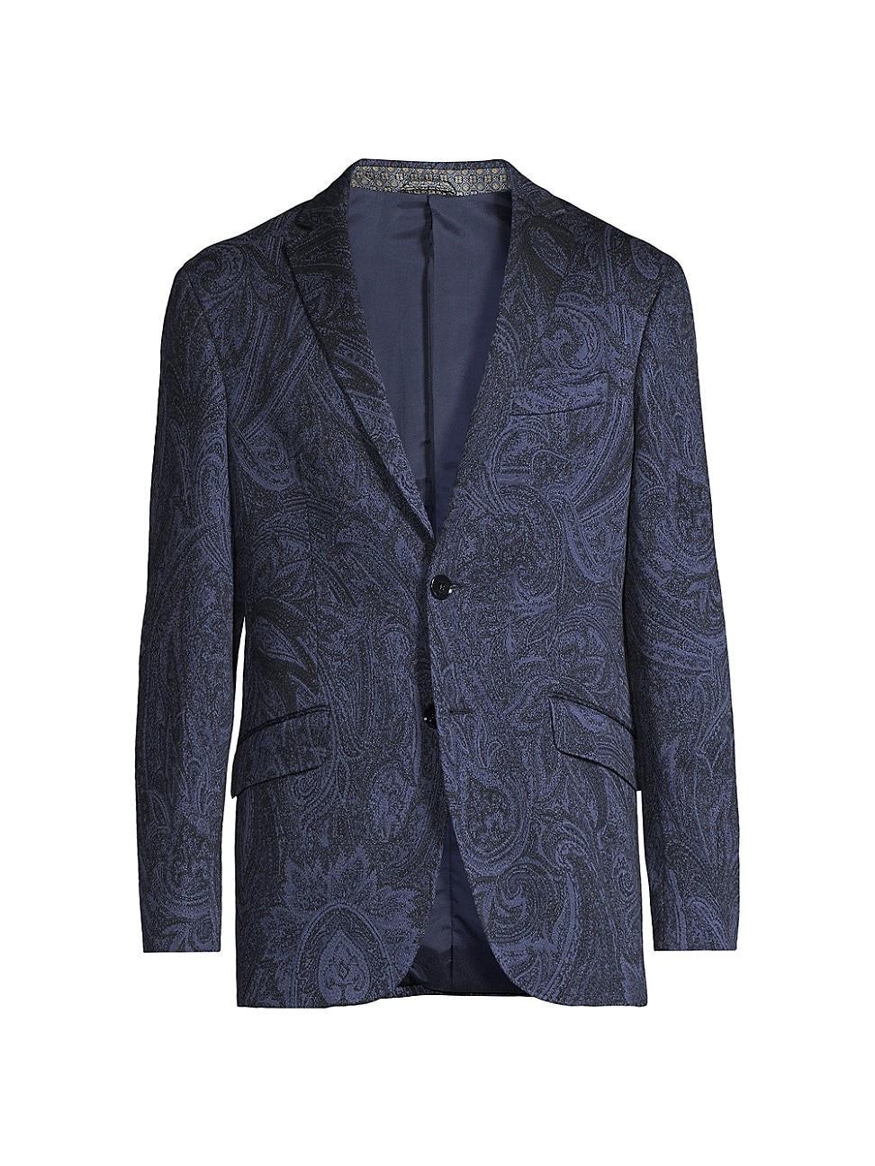 Mens Paisley Knit Sport Coat Product Image