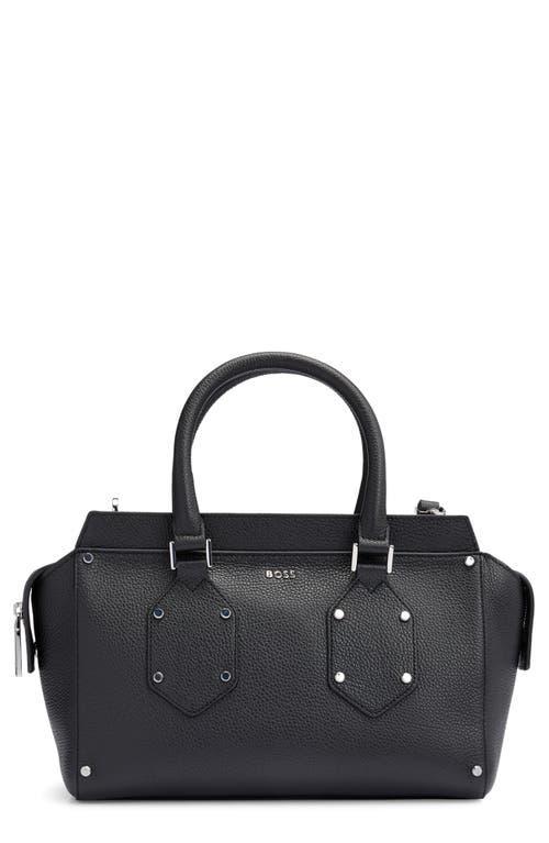 BOSS Small Ivy Leather Shoulder Bag Product Image