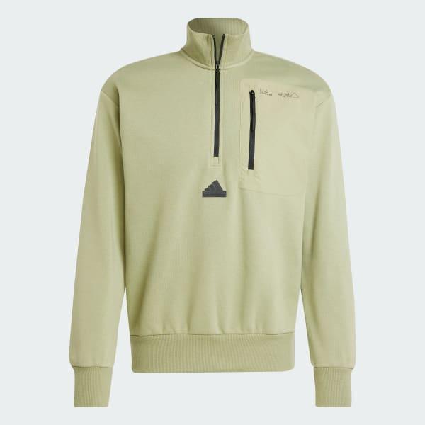 City Escape Fleece Half-Zip Sweatshirt Product Image