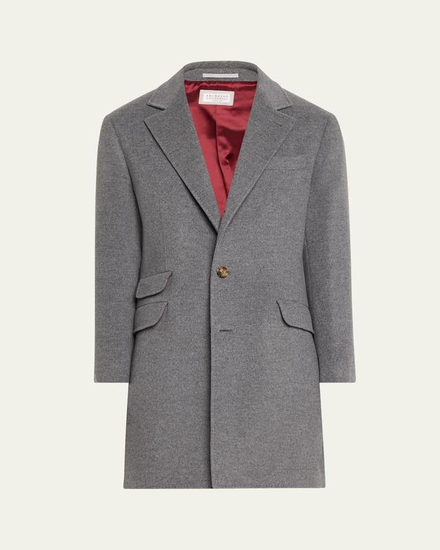 Mens Cashmere Topcoat Product Image