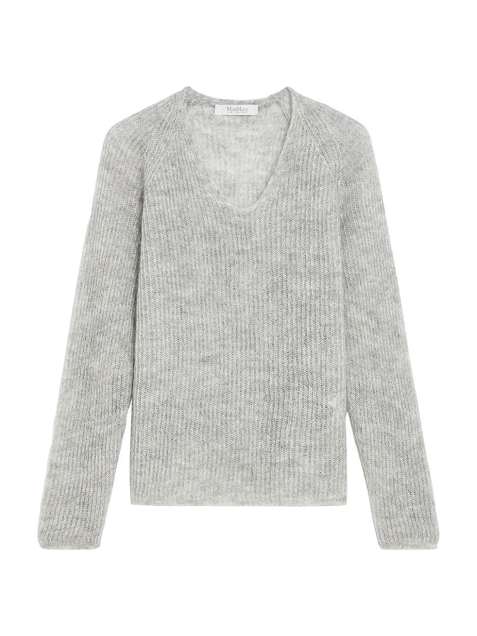 Womens Fresis Mohair-Blend Rib-Knit Sweater Product Image