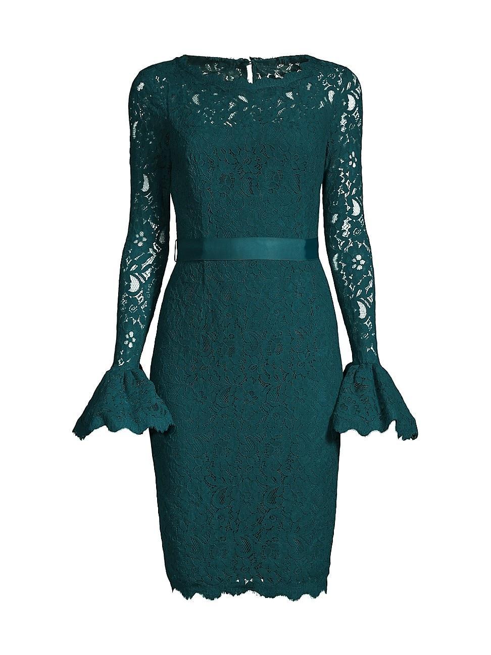 Shani Long Sleeve Lace Sheath Dress Product Image