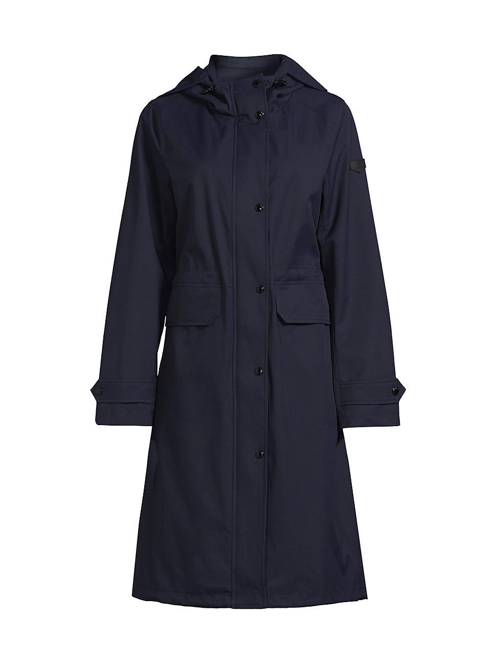 Womens Hooded Zip-Up Anorak Product Image