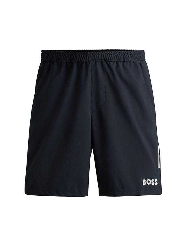 Mens Boss x Matteo Berrettini Water-Repellent Shorts Product Image