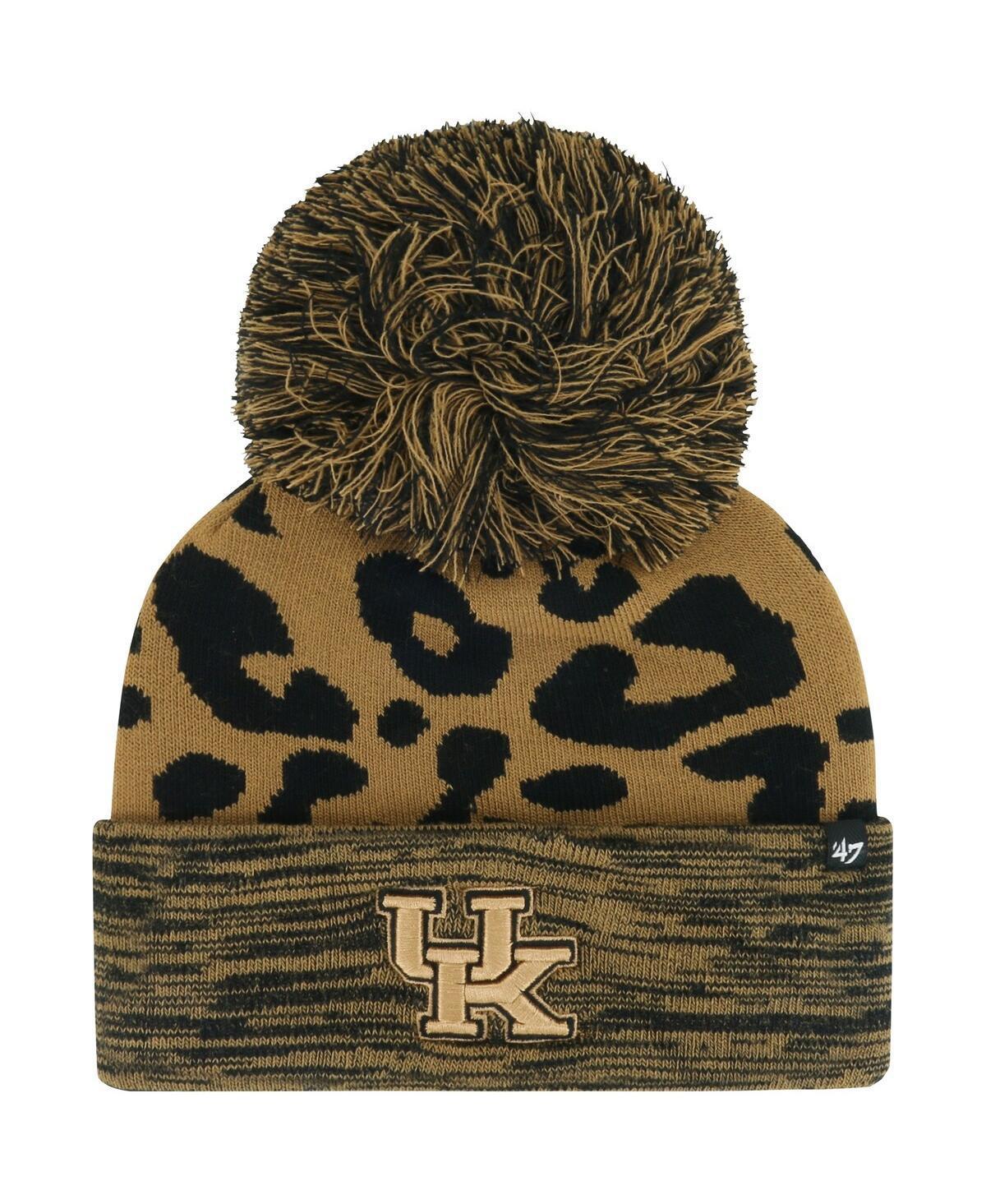 Womens 47 Kentucky Wildcats Rosette Cuffed Knit Hat with Pom Product Image