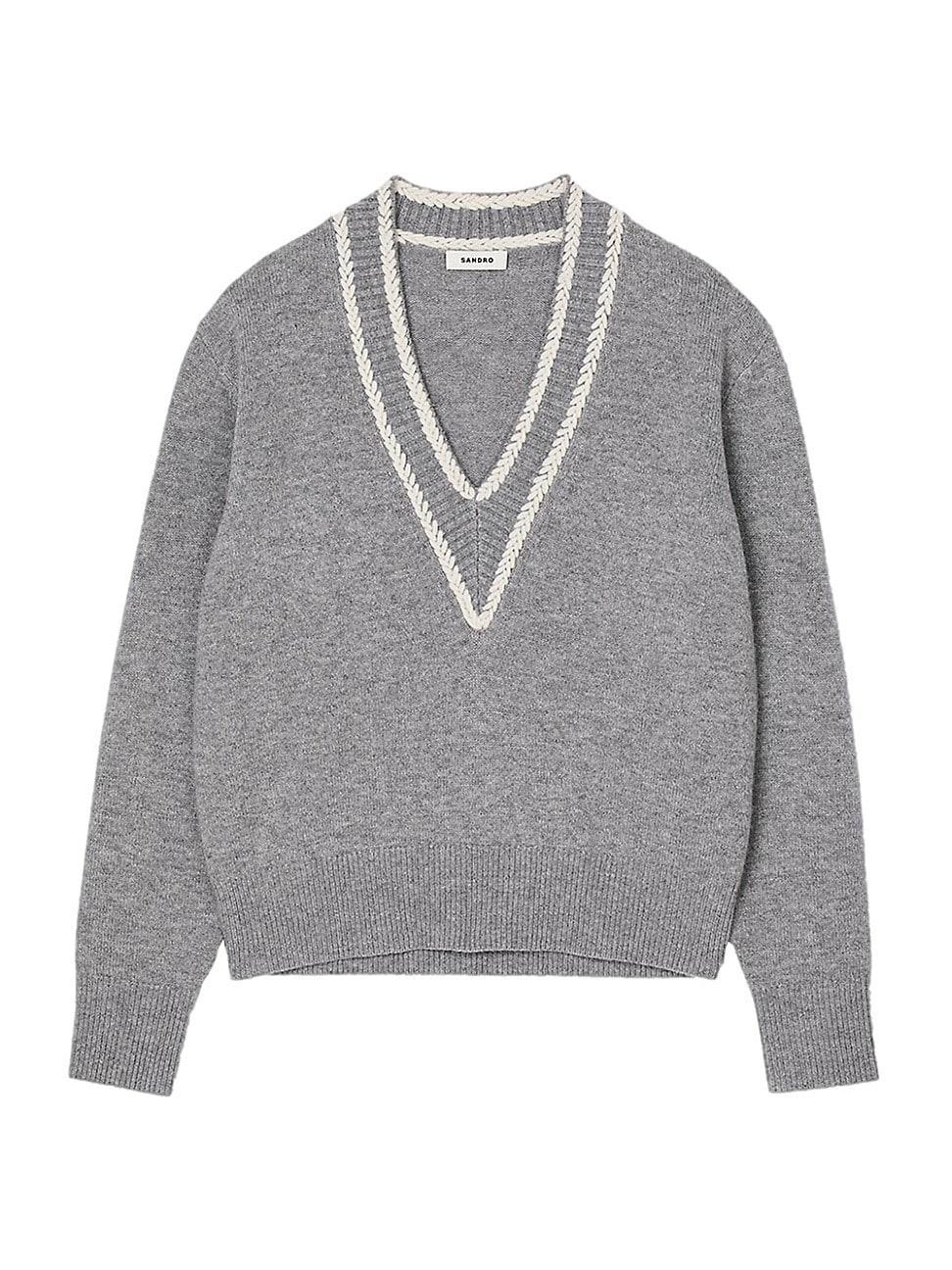 Womens Wool and Cashmere Jumper Product Image