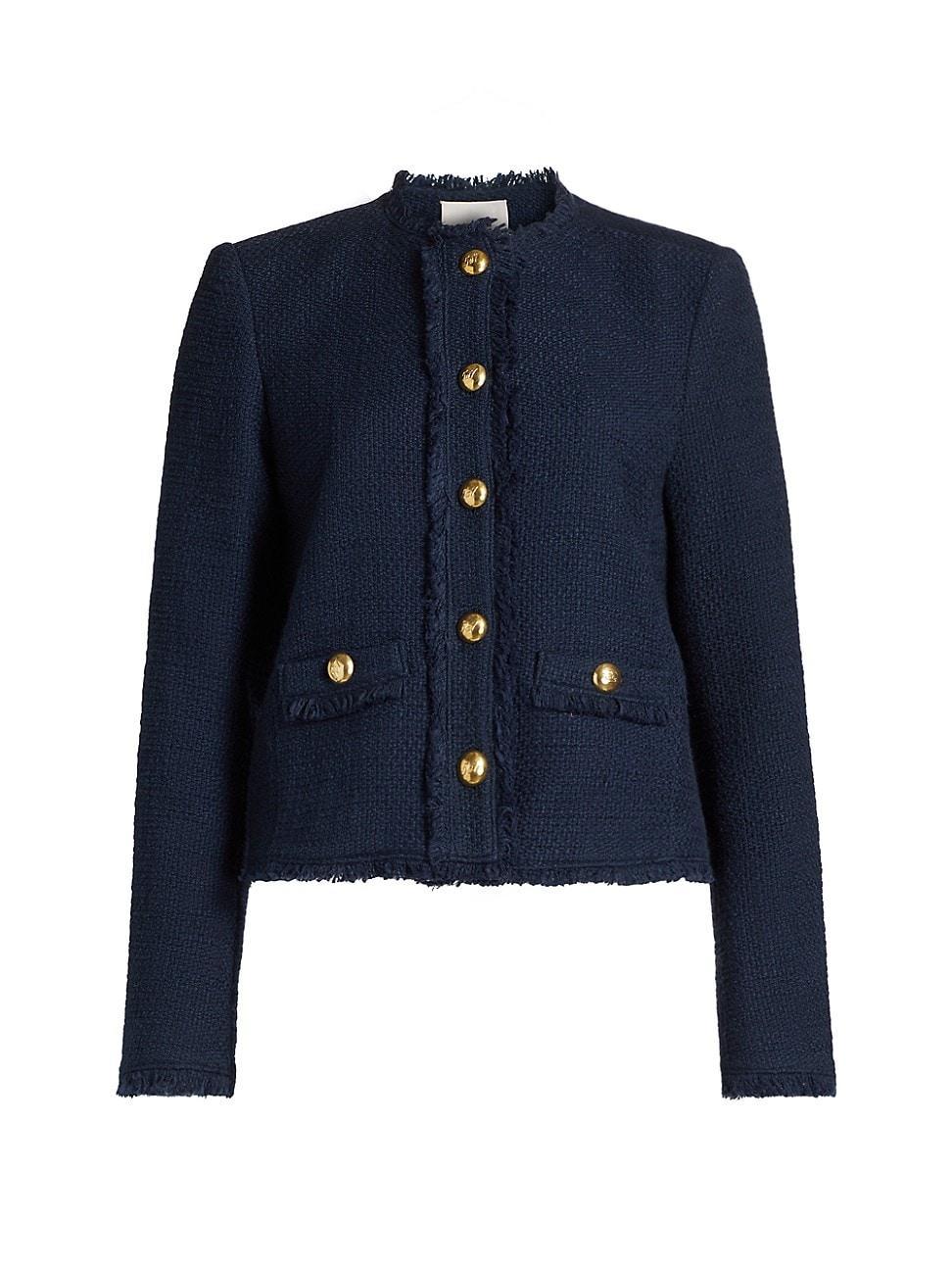 Womens Christie Cotton Tweed Jacket Product Image