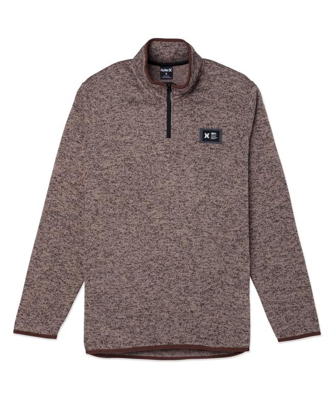 Hurley Mens Mesa Ridgeline 1/4 Zip Sweatershirt Product Image