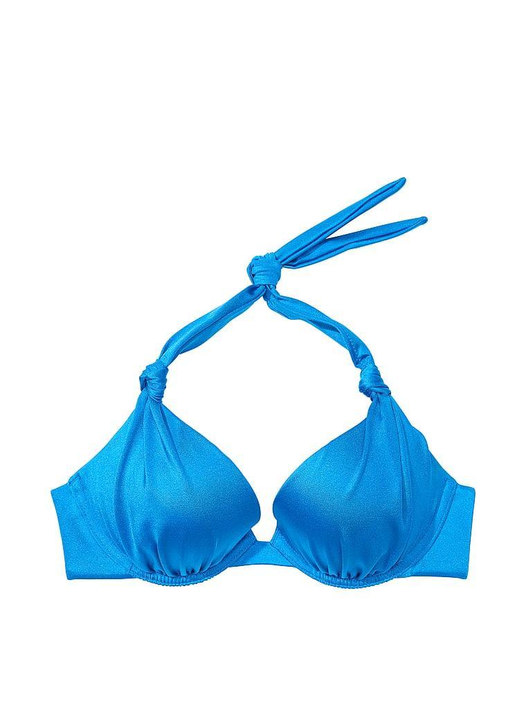 Knotted Sexy Tee Push-Up Bikini Top Product Image