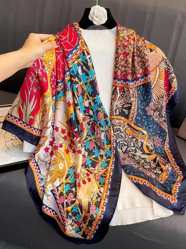 Floral Printed Headband Scarf Product Image