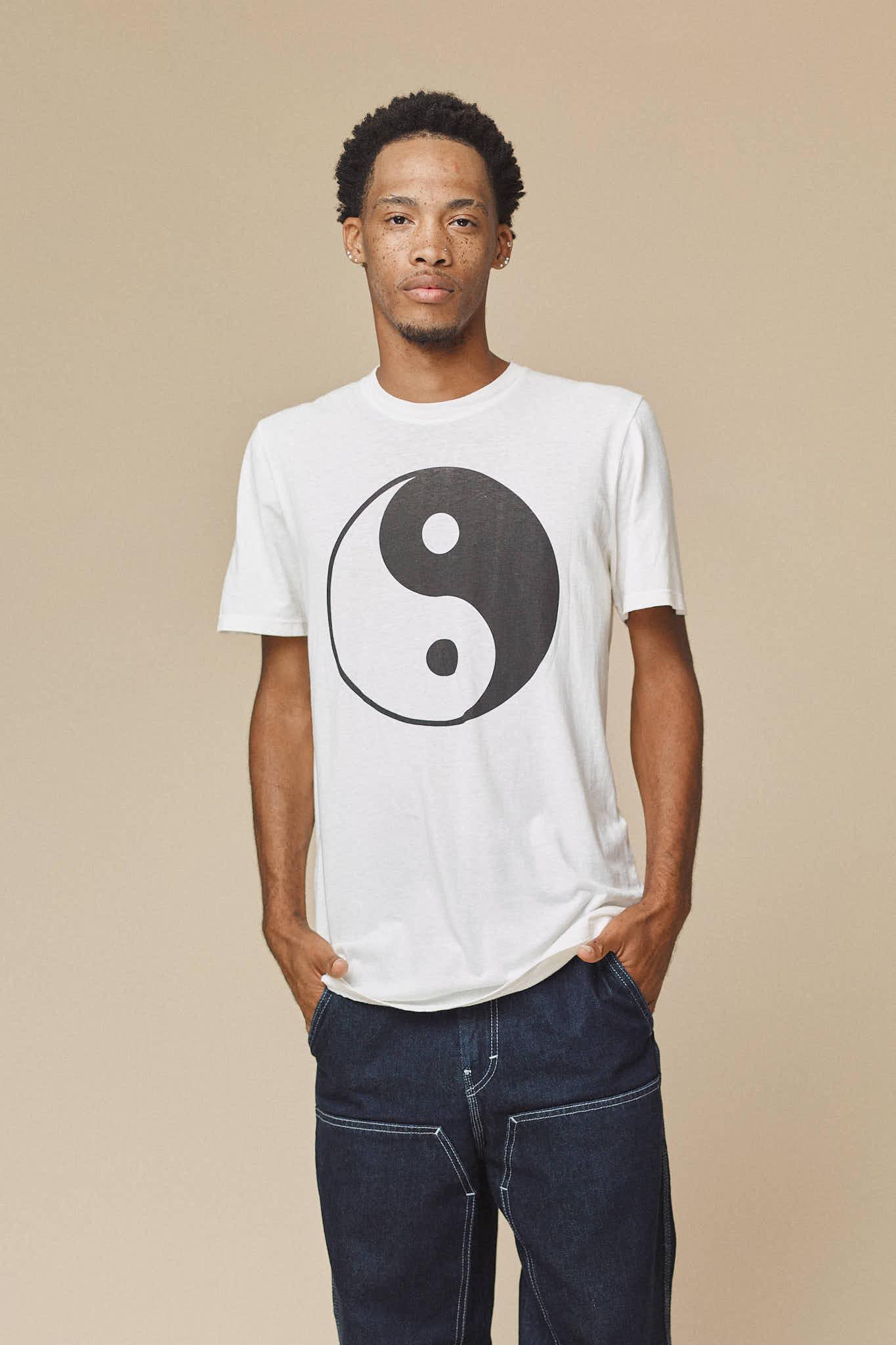 Yin Yang Basic Tee Male Product Image