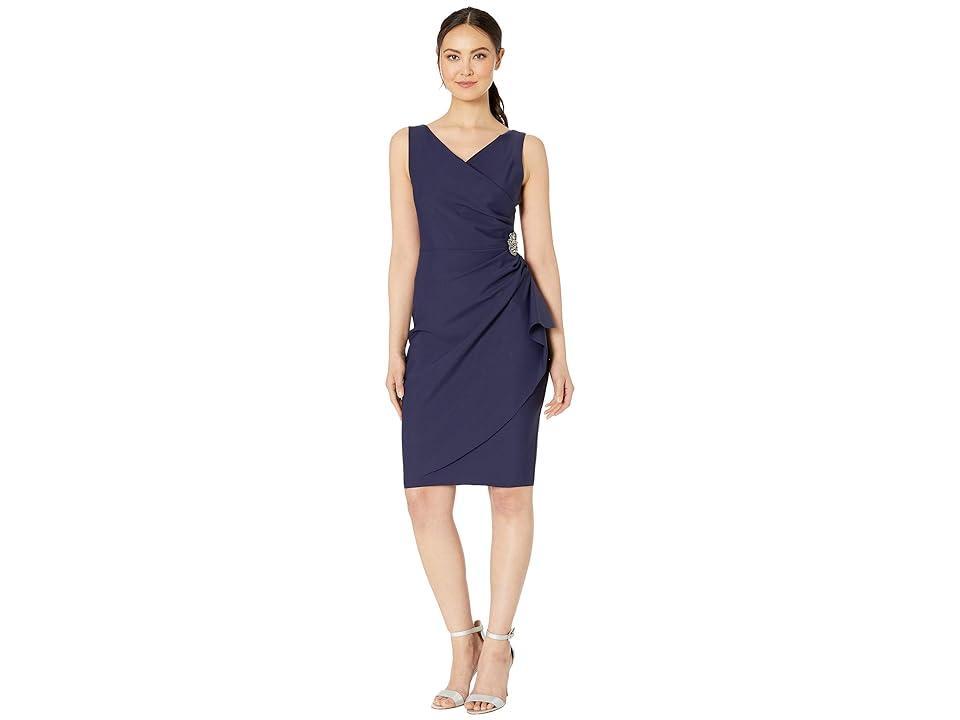 Alex Evenings Side Ruched Cocktail Dress Product Image