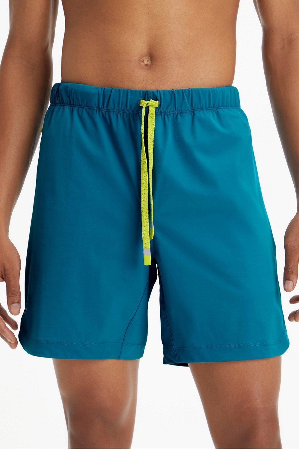 Fabletics Men The One Short male Nautical Teal Size XS Product Image