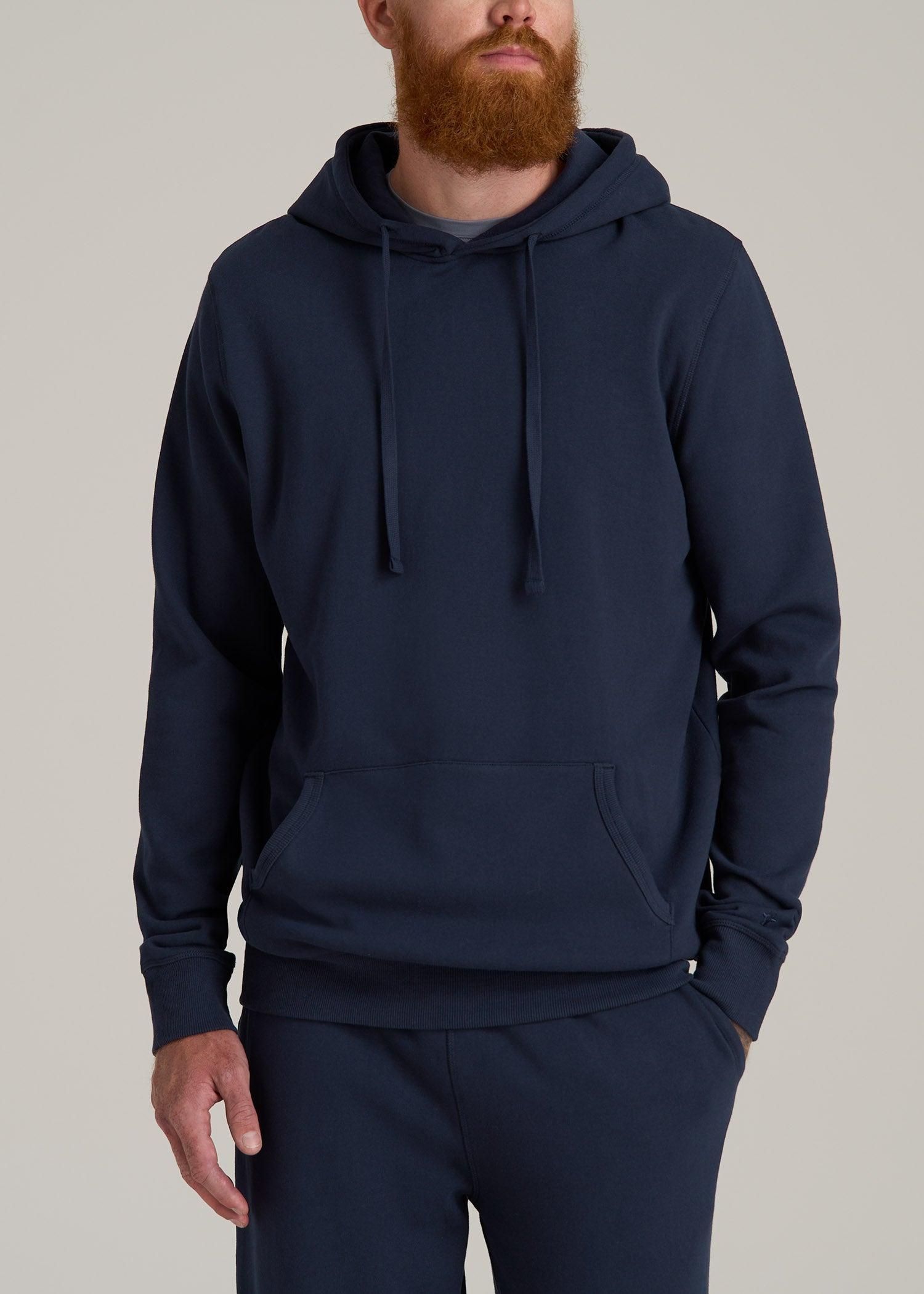 Wearever 2.0 Fleece Hoodie for Tall Men in Evening Blue Product Image