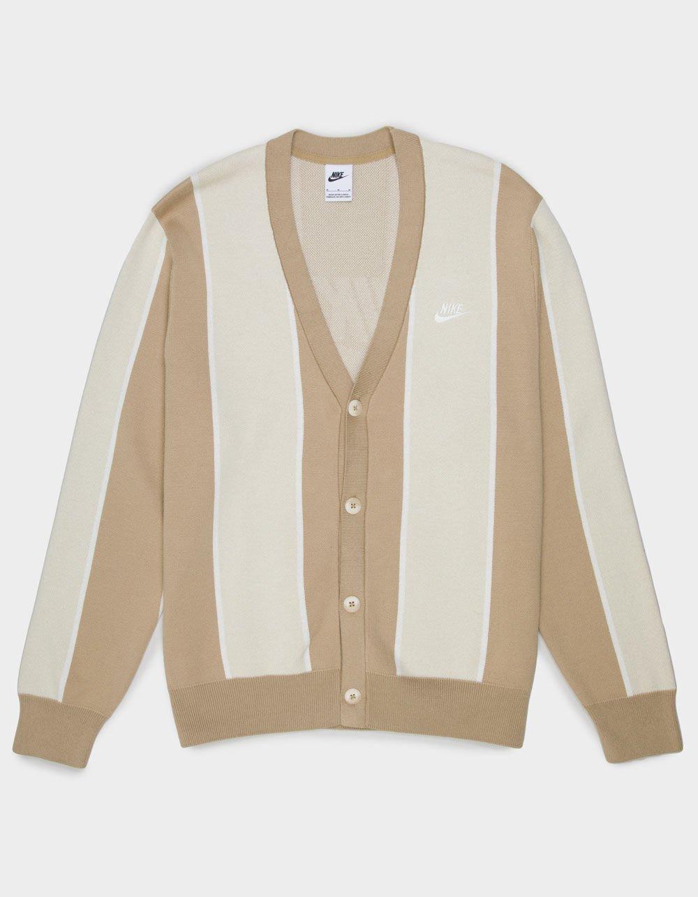 NIKE Club Fairway Stripe Mens Cardigan Product Image