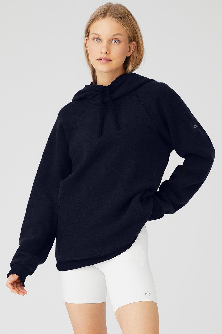 The Triumph Hoodie - Navy Female product image