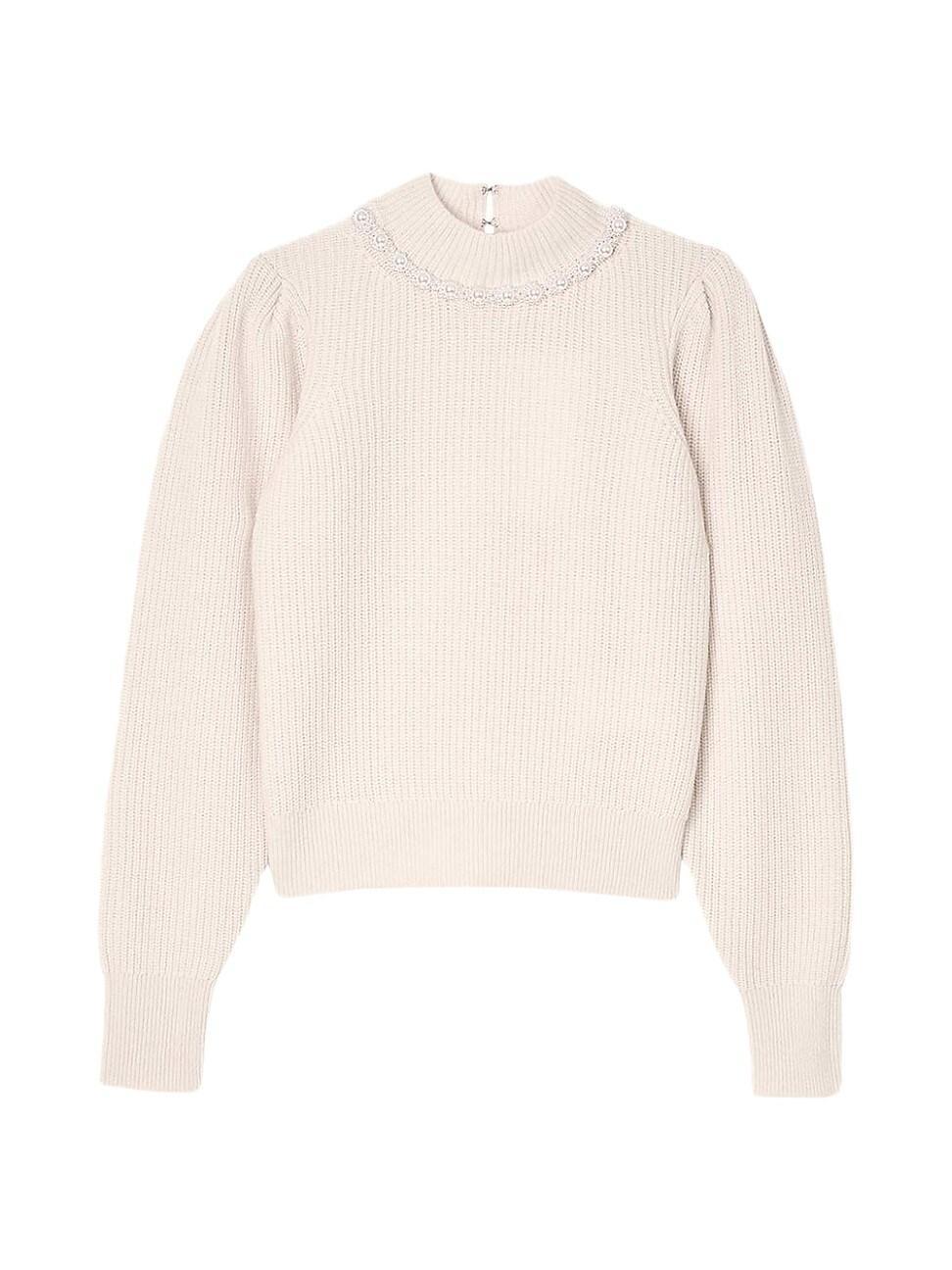 Womens Ribbed Wool and Cashmere Jumper product image