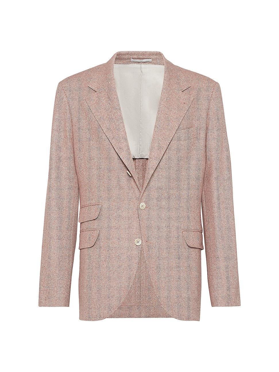 Mens Chevron Deconstructed Cavallo Blazer Product Image