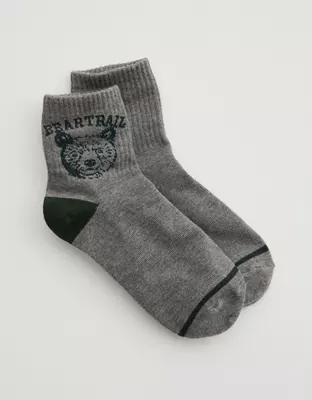 Aerie Ribbed Cotton Bobby Socks Product Image