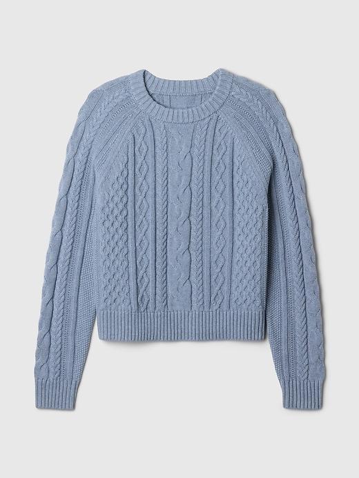 Classic Cable-Knit Sweater Product Image