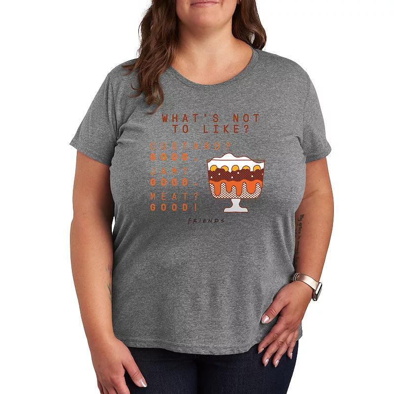 Plus Friends Whats Not To Like Graphic Tee, Womens Grey Gray Product Image