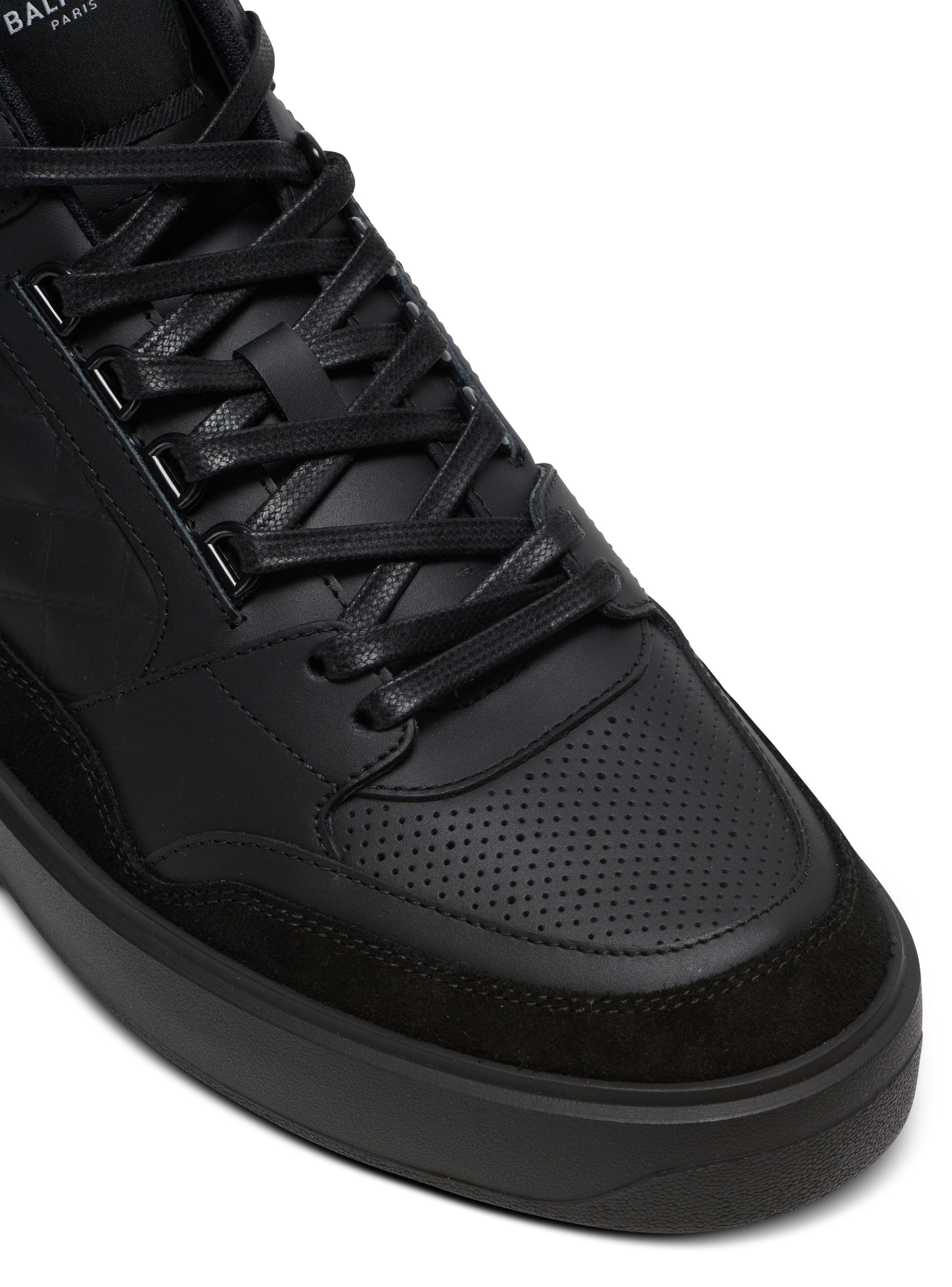 B-Court mid-top leather sneakers Product Image