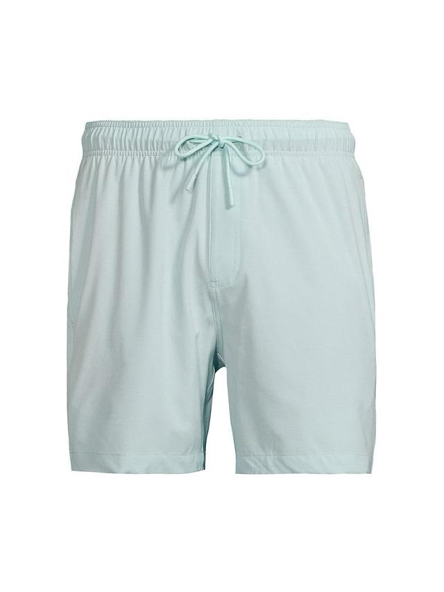 Mens 6 Drawstring Swim Shorts Product Image