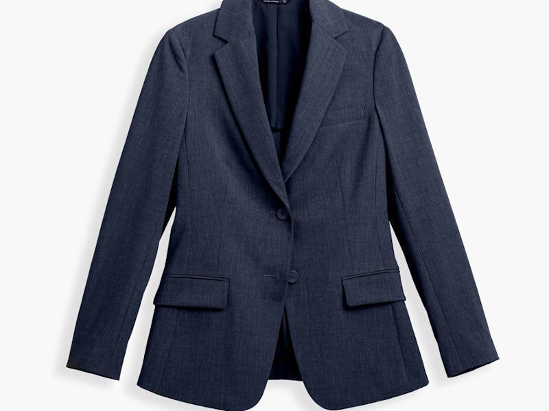 Dark Navy Heather Women’s Velocity Tailored Blazer Product Image