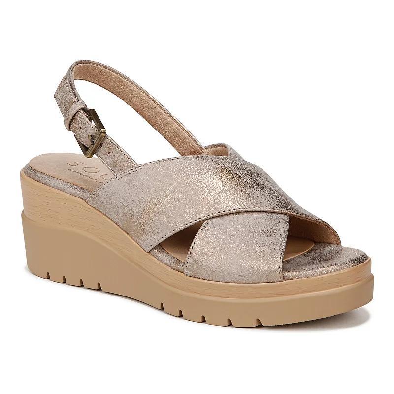 SOUL Naturalizer Goodtimes-SL Womens Slingback Wedges Product Image